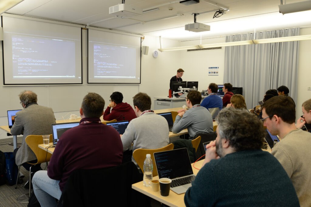 CHERI tutorial showing a demonstration in a classroom