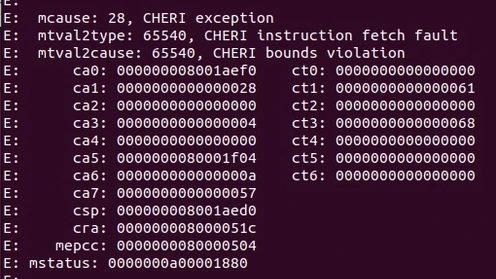 Code showing a Zephyr buffer overflow